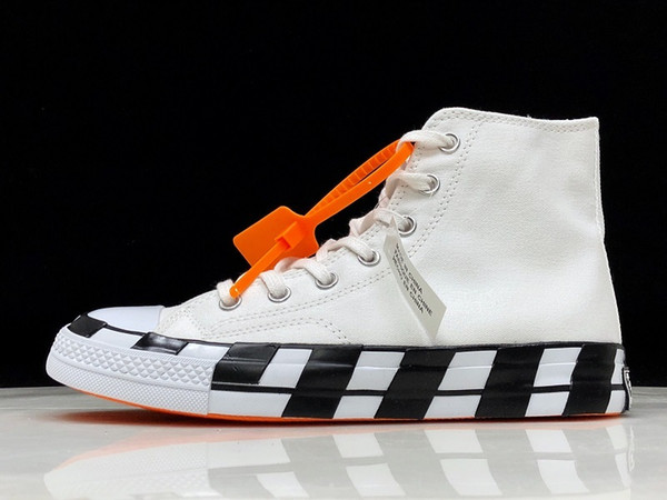 New 18FW Conver Canvas Shoes black White 2.0 High Top Chuck Designer Men Women Running Shoes 1970S Star Sneakers 01