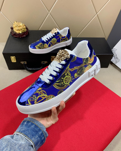 2019 New mens designer shoes sneakers sport fashion name brand shoes mens sneaker womens designer luxury shoes Style 01
