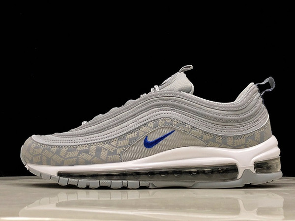 New 97 Sean Wotherspoon Designer Sneakers 97s SW Multi Yellow Blue Hybrid Running Shoes Mens Womens Sport Shoes 36-45