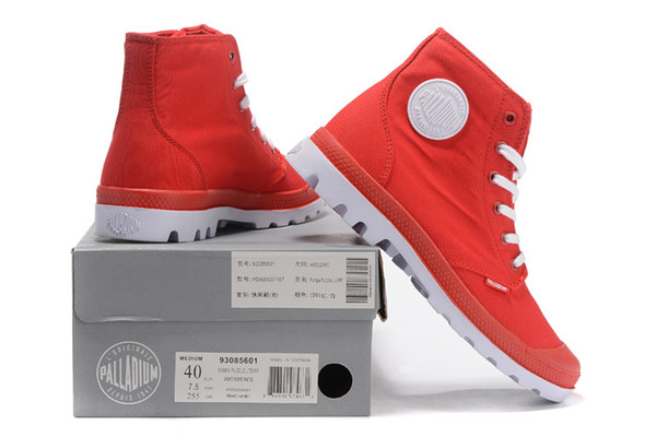 Best quality Original Mens palladium Brand boots Womens Designer Sneaker Martin Boots 270 Casual Trainers Luxury ACE boots