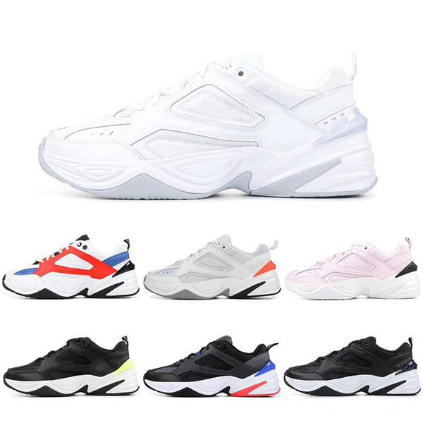 2019 Monarch M2K Tekno Do The Old Leather and Fabric Casual Shoes Monarch M2k Tekno Mix EVA Cushioning Casual Shoes