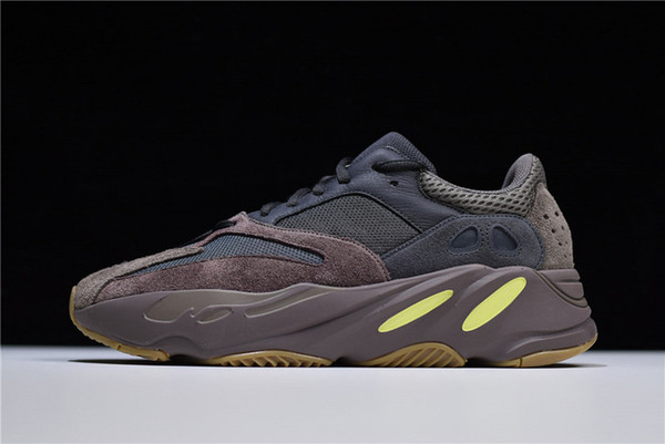 2019 High Originals Authentic 700 Inertia Grey BASF Kanye West Wave Runnner Running Shoes Real Boots Mens APE779001 SIZE 36-46
