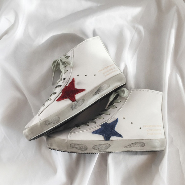 Fashion Ulzzang Golden Italy SLIDE 270 Sneakers female wild low-top lace-up canvas shoes designer sneaker 35-40