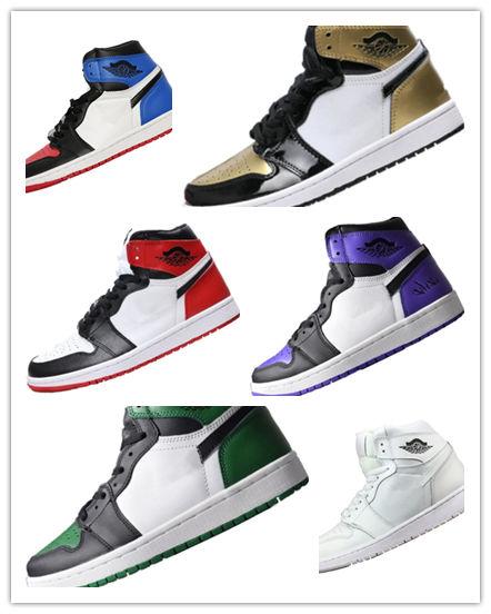 1 OG Basketball Shoes Athletics Sneakers Running Shoe For Women Sports Torch Hare Game Royal Pine Green Court With Box 36-47