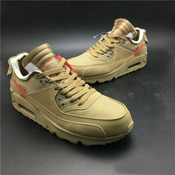 2018 Wholesale 90 V2 Desert Ore Running Shoes Mens Black Sport Sneakers Designer Shoe Outdoor Jogging shoes