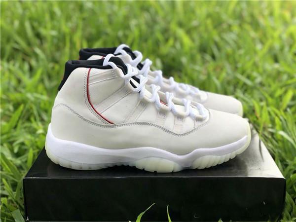 Stylish high quality with Box 11 white gold tones 11s men's basketball shoes gray sports shoes