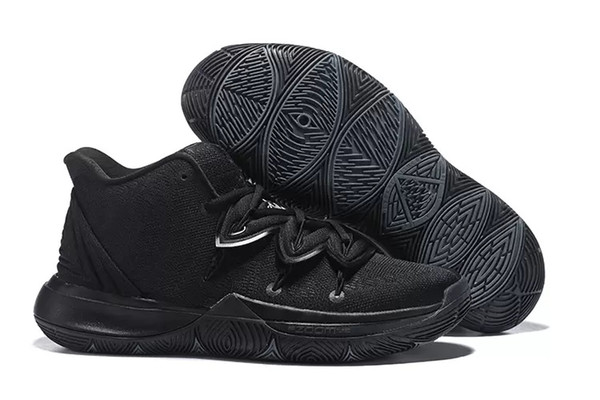 2019 With box Free Shipping New Kyrie 5 Black Magic Outdoor Shoes For Sale Top quality Kyrie Irving Store Mens Sports Kyrie 5 Sneakers Size