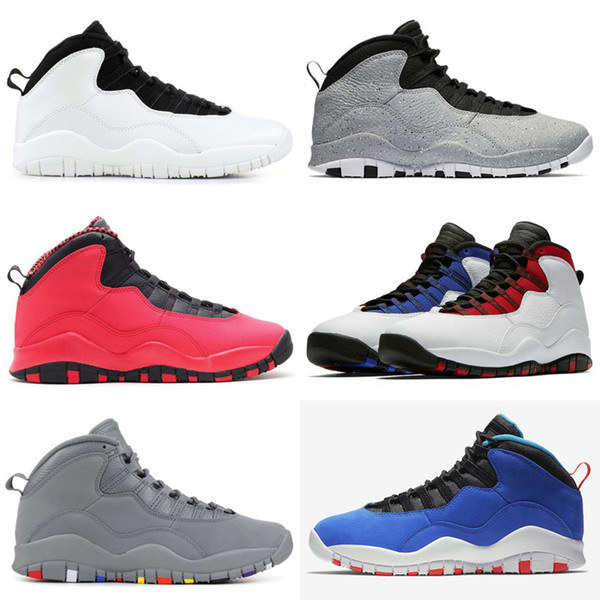 2019 New Tinker Westbrook 10 Mens Outdoor Shoes Cement I\\'m back 10s Men Outdoor Shoes bobcats Racer Blue Size 7-13