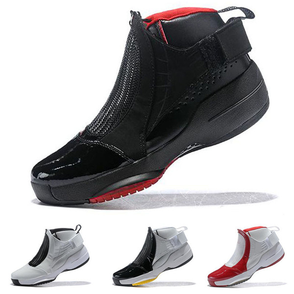 2019 19 19s men Outdoor shoes white black the master GS Barons Wolf Grey flu game taxi playoff french blue gym red Sneakers