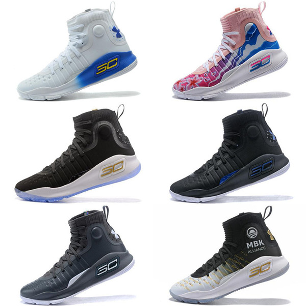 2018 MVP Currys 4 Mens Outdoor Shoes Sneakers Hot Sell Athletics Sports Sneakers Top Quality Size Eur 40-46