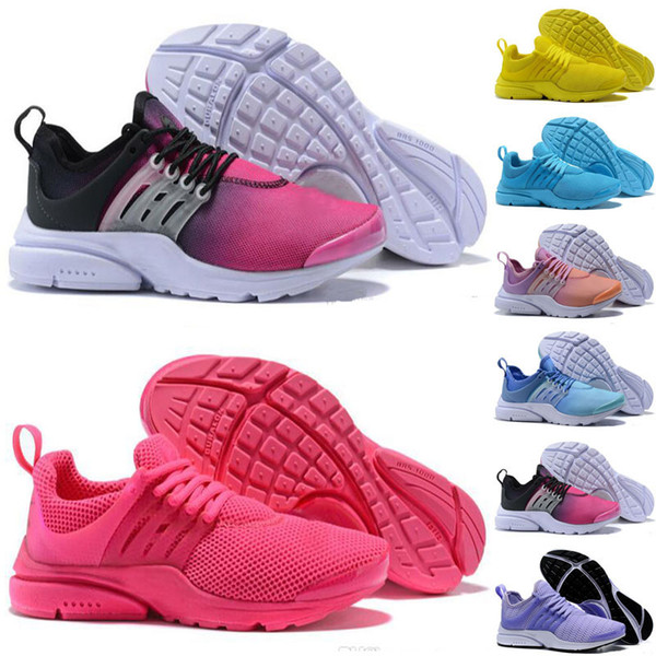 2019 Prestos 5 V Outdoor Shoes Men Women Presto Ultra BR QS Yellow Pink Black Oreo Outdoor Sports Fashion Jogging Sneakers