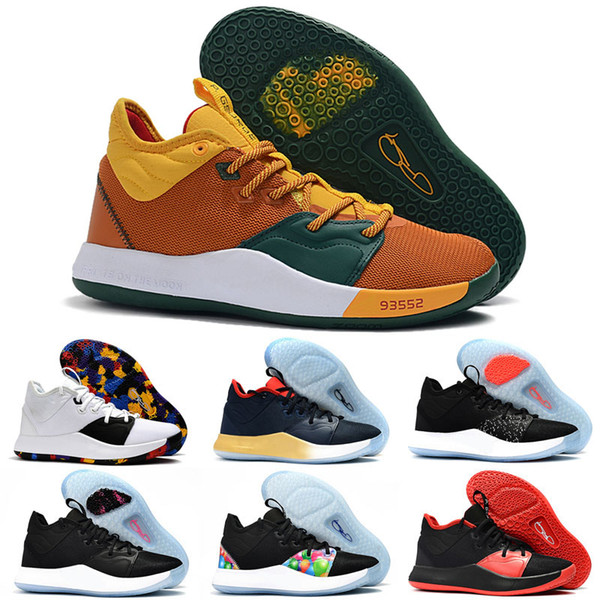 2019 High quality Paul George PG 3 x EP Palmdale PlayStation Mens Outdoor Shoes for Cheap USA Designer PG3 3s Sports Sneakers Size40-46