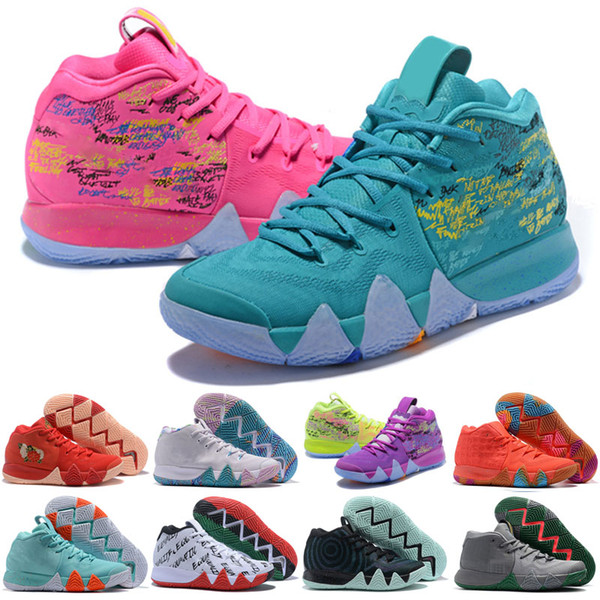 Original Kyrie Outdoor Shoes Red Carpet Wheaties Irving 4 Fall Foliage BHM EQUALITY City Guardians CNY All Star Mamba Mentality Shoes