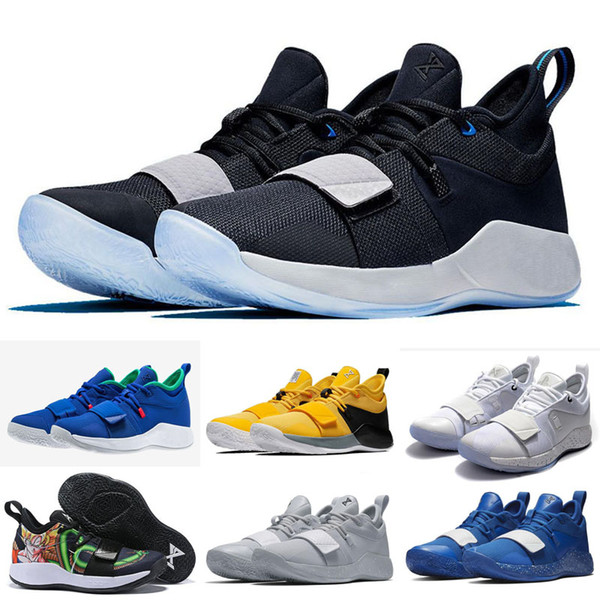 2019 Paul George 2.5 PG 2.5 Playstation Wolf Grey shoes for sales Top Quality new Paul George Outdoor shoes