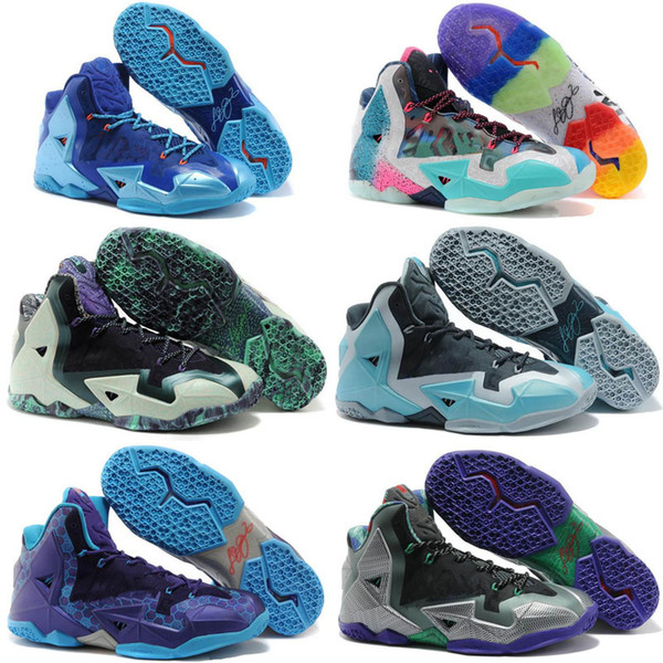 What the 11 XI generation combat lebron shoes gray outdoor shoes lebron 11 lbj 11 size us 7-us 12