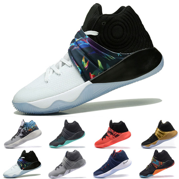 2018 New Kyrie Irving 2 Outdoor Shoes,Sports Mens Shoe Red Trainers Outdoor Shoe Size 40-46