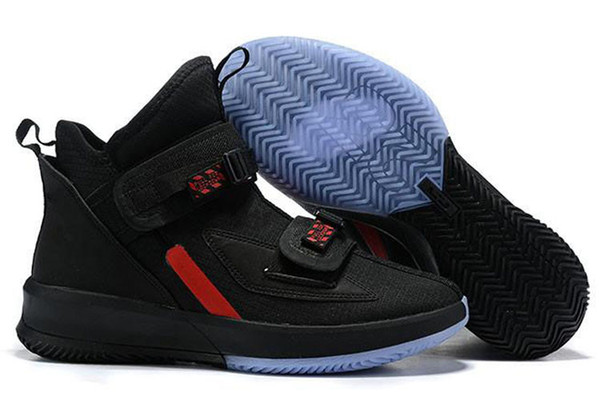 2019 New Arrival Lebron Soldier 13 XIII Men's Basketball Shoes for Top quality Black Red White Ice Blue Soldiers 13s Sports US7-12