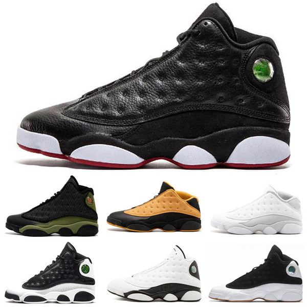 High Quality Jumpman 13 Bred Chicago Flint Atmosphere Grey Men Women Outdoor Shoes 13s He Got Game Melo DMP Hyper Sneakers