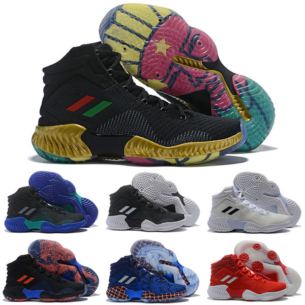 2019 New pro bounce higt Donovan Mitchell Outdoor shoes shoes men sports original designer size 40-46