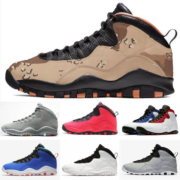 Jumpman 10 10s Westbrook Cool Grey I'm Back men shoes Drake Bobcats Stealth mens Sports Sneakers trainers outdoor designer Outdoor shoes