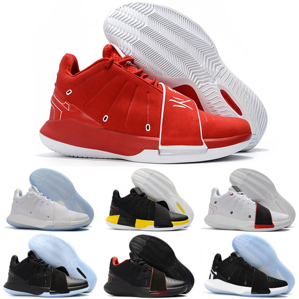 2018 New Athletic CP3 XI Taxi Home Men Outdoor Shoes Chris Paul Red Black White Mens Trainers Sneakers Size 7-12