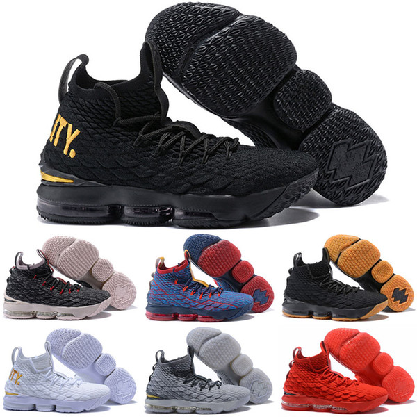 2019 Ashes Ghost Floral equality Lebrons 15 Outdoor Shoes men Lebron shoes Sneaker 15s Mens sports Shoes James 15 us 7-12