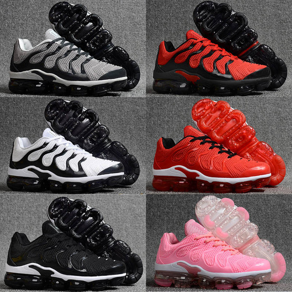 018 Air TN PLUS Men High Quality Outdoor Shoes Tns Nanotechnology KPU Material Classical Durable Mens White Sports Sneakers Size 36-46