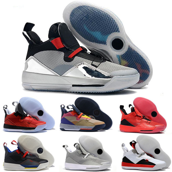 2019 New XXXIII Jumpman 33 Jade Guo Ailun PE 33s Visible Utility Utility Blackout Outdoor shoes