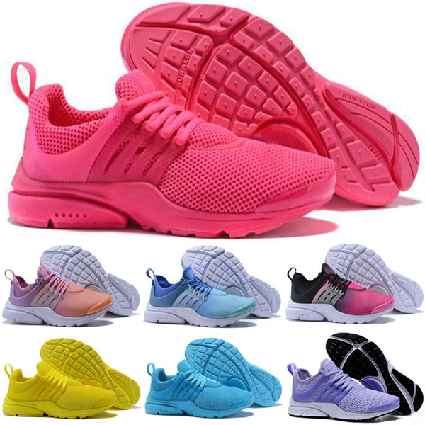 Best Quality Prestos 5 V Outdoor Shoes Women 2018 Presto Ultra BR QS Yellow Pink Black Oreo Outdoor Sports Fashion Jogging Sneakers