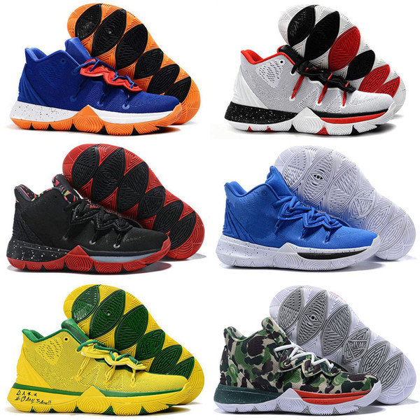 2019 New Kyrie 5 Sports Shoes Taco PE Ikhet Husky Black Magic for Top Quality Kyrie Mens Trainers Sneakers 7-12
