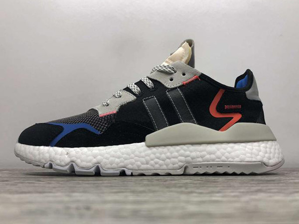 Nite Jogger 2019 3M Reflective light man and woman Outdoor shoes sneaker trainer size eur 36-45 free drop shipping wholesale