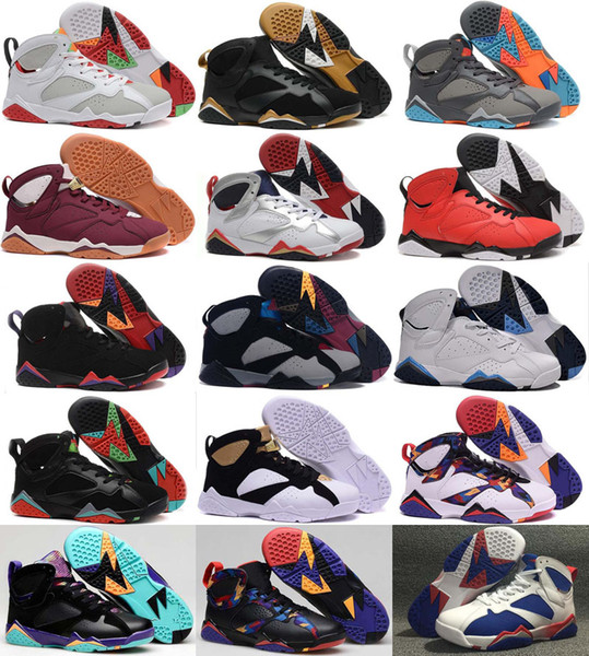 Hot VII Jumpman 7 Outdoor Shoes Women Men Sneakers Shoes 7s VII Authentic Zapatos Mujer Free Delivery 40-47
