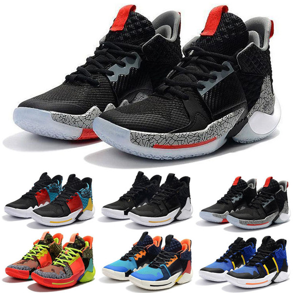 2019 why not Outdoor shoes men 0.2 sneakers Russell Westbrook II zer0.2 sneakers zero 2 original trainers us size 7-12