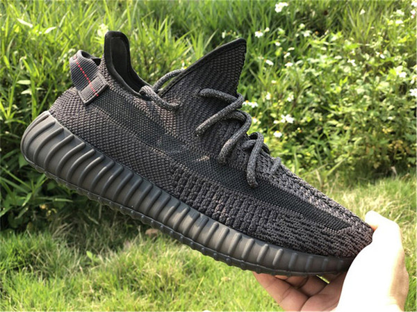 Wholesale 2019 New 350S V2 Black FU9161 Kanye West Athletic Shoes,Limited GID Glow In The Dark EH5360 Clay Men Women Athletic Sneakers