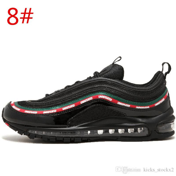 2019Hot Selling Men's Shoes 97 Cushion Breathable Casual Shoes Running white Flat Sneakers Man 97 Sports Outdoor Shoes Size 40-45