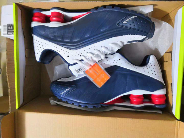 2019 Hot Sale R4 OG Avenue Deliver Current Running Shoes For Men NZ R4 White/Comet Red-Black-Metallic Silver Designer Sports Sneakers