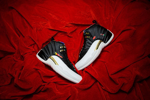 New Arrival 12 CNY Chinese New Year Man Basketball Shoes 12s Black Sail Metallic Gold True Red Jumpman Mens Designer Sneakers With Box
