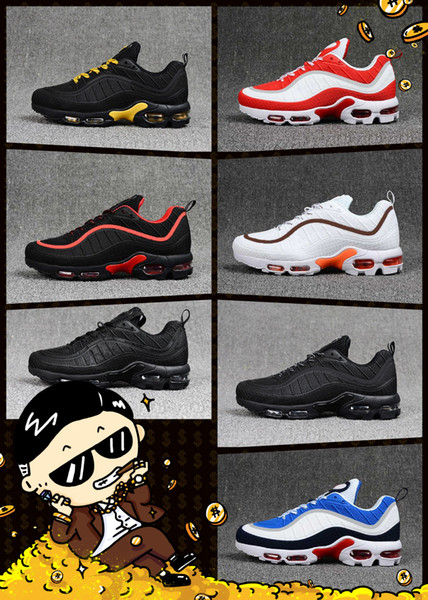 KPU 98 TN Plus Men Outdoor Athletic Sports Shoes Gundam 98 OG QS Zapatillas Hombre Mens designer jogging sports Trainers with box
