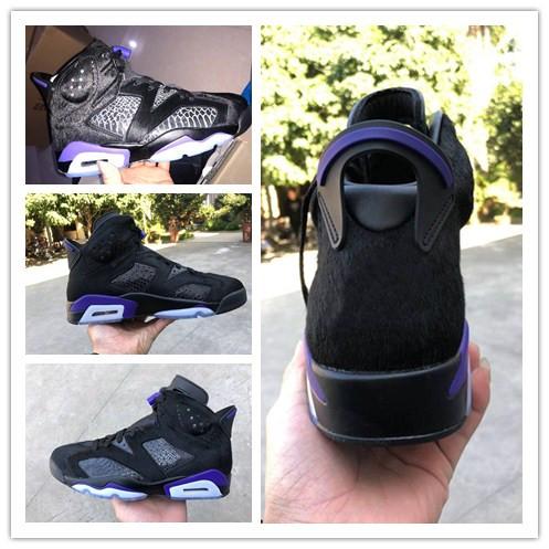 High Quality Social Status x 6 Men Basketball Shoes Black Dark Concord Jumpman 6s Outdoor Athletic Sports Shoes AR2257-005