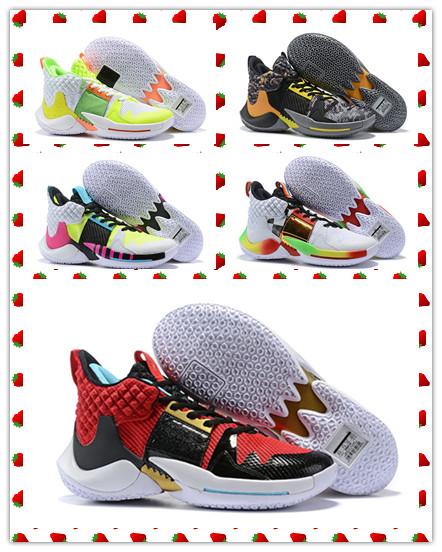 2019 Hot Sale Why Not Zer0.2 Super Soaker Mens Basketball Shoes Russell Westbrook Zero.2 Mens Designer Sneakers