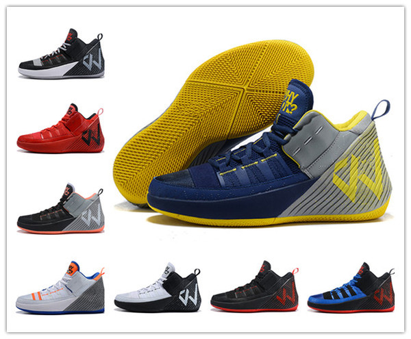 Why Not Zer0.1 Men Casual Sports Shoes Chaos Russell Westbrook II 2 Designer Sneakers Zer0.2 Black/Orange-Grey Mens Trainers with box