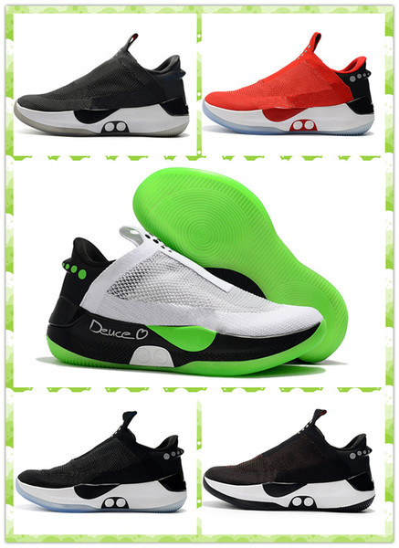 High Quality Adapt BB Mens Basketball Sports Shoes Adapt BB Dark Grey Black Green Red Mens Outdoor Designer Sneakers With box