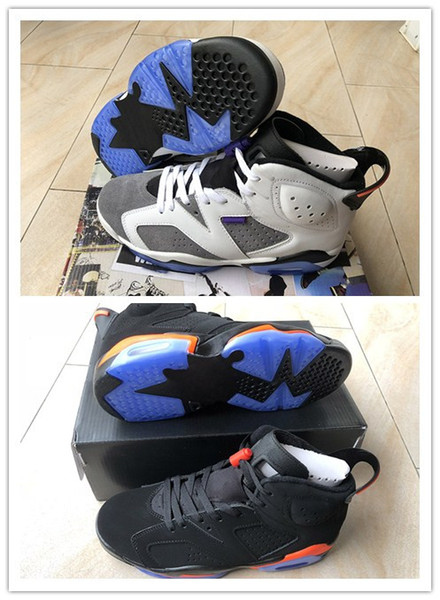 Good quality 6 GS Black Infrared 23 Men Basketball 6 LTR Flint White Black Dark Concord Shoes 3M black red Sneakers With Box