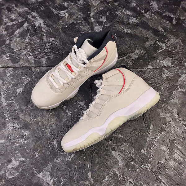 11 Platinum Tint Designer Sneakers High Quality 11 GS University Red Men Basketball Shoes With Box 378038-016