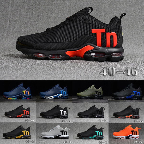 Newest Mens Airs Mercurial Tn Running Shoes Fashion Rainbow Colorfull Men Designer Sneakers Chaussures Hombre Tn Man Sport Trainers Eur40-47