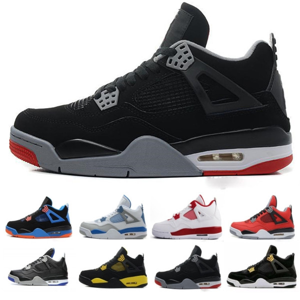 Tattoo 4 Singles Day 4s Basketball Shoes men Pure Money Royalty White Cement Raptors Black cat Bred Fire Red mens trainers Sports Sneakers