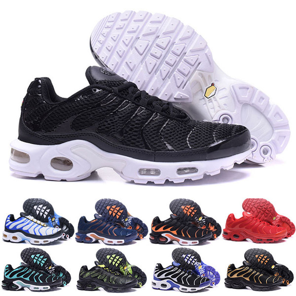 Fast Shipping 2018 Top Quality MENs Air TN RunnING ShOes ChEAp BASKET REQUIN Breathable MESH CHAUSSURES HoMMe noir Zapatillaes TN ShOes