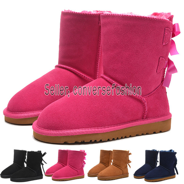 2019 TOP AUSTRALIA HOT SELL CLASSIC SHORT WOMEN SNOW BOOTS FUR INTEGRATED KEEP WARM BOOTS SHOES WGG W IS THE U BEST CHRISTMAS