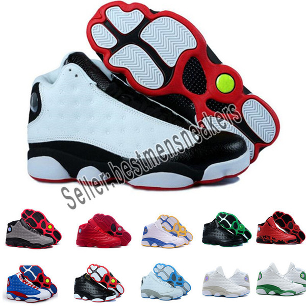 13 13s Cap And Gown men basketball shoes Atmosphere Grey Terracotta Blush Black Infrared Phantom Hyper Chicago Black Cat Men