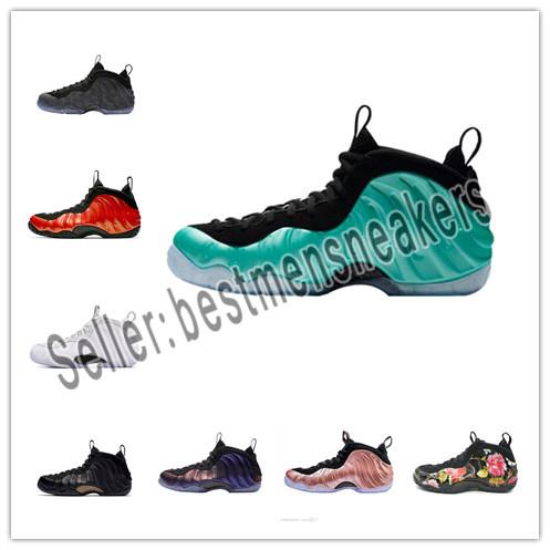 Sale 2019 Foam One Abalone Habanero Red Floral Penny Hardaway Men Basketball Shoes Cheap Black Metallic Gold Alternate Galaxy Sneakers